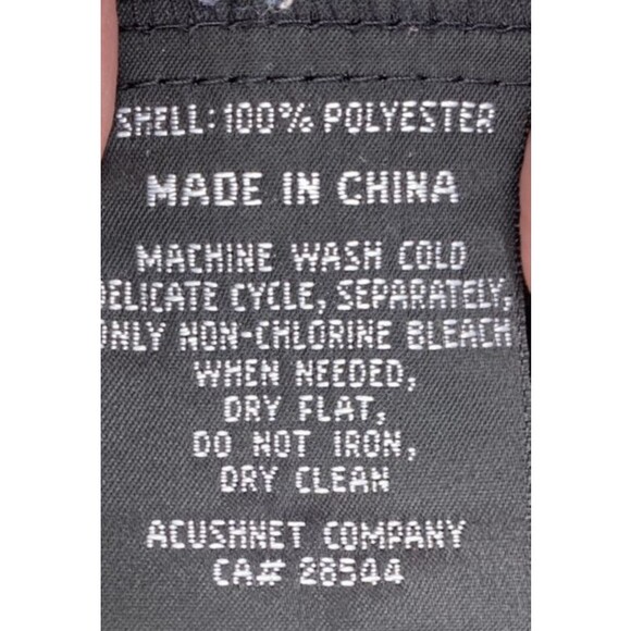 FootJoy Vest Men's Size Medium Full Zip Performance Black Sleeveless Golf - Picture 7 of 12